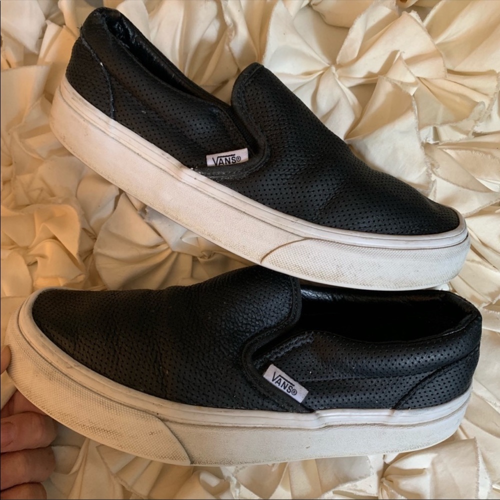 Leather Vans